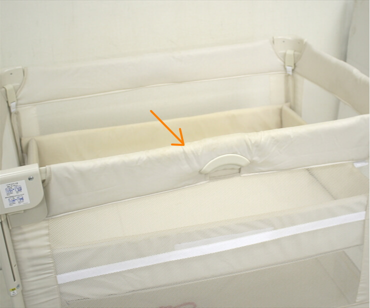 ココネル ミルク どこでもベビーベッド サークル アップリカ