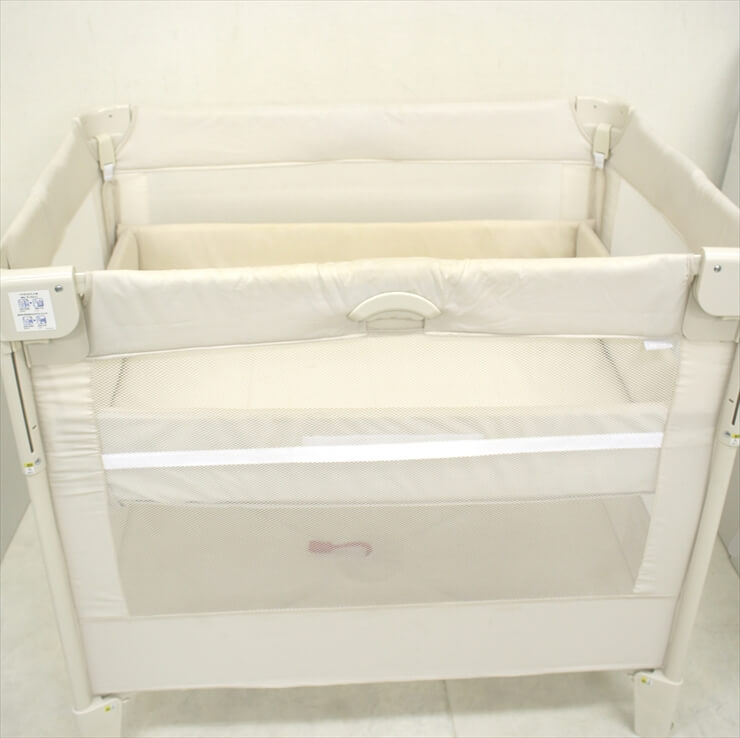 ココネル ミルク どこでもベビーベッド サークル アップリカ