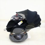 フラディアS アルテミスブラック アップリカ製ベッド型チャイルドシート