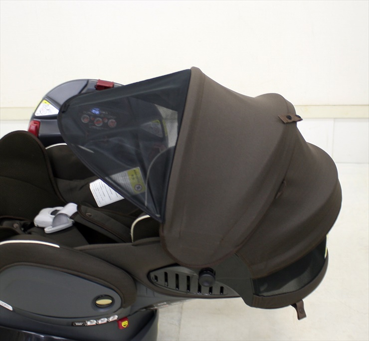 フラディア エアープラス ソリッドブラウンBR アップリカ製ベッド型チャイルドシート