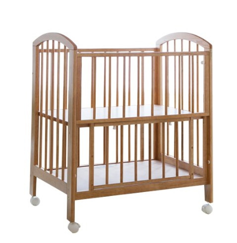 ハイタイプミニベッド ナチュレ カトージ製ベビーベッド