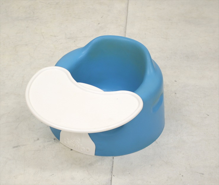 バンボ Bumbo ブルー プレートレイ付き