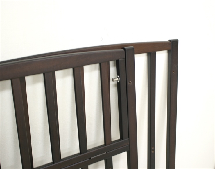 ハイタイプベッド ツーオープン ダークブラウン ヤマサキ