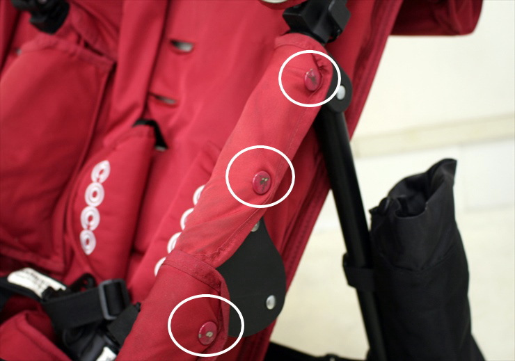 エアバギー ココ ダブル AirBuggy COCO DOUBLE チェリーレッド