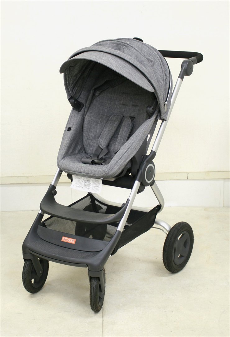 美品 ストッケ スクート Stokke Scoot ブラックメラーンジ 送料無料 C1840002