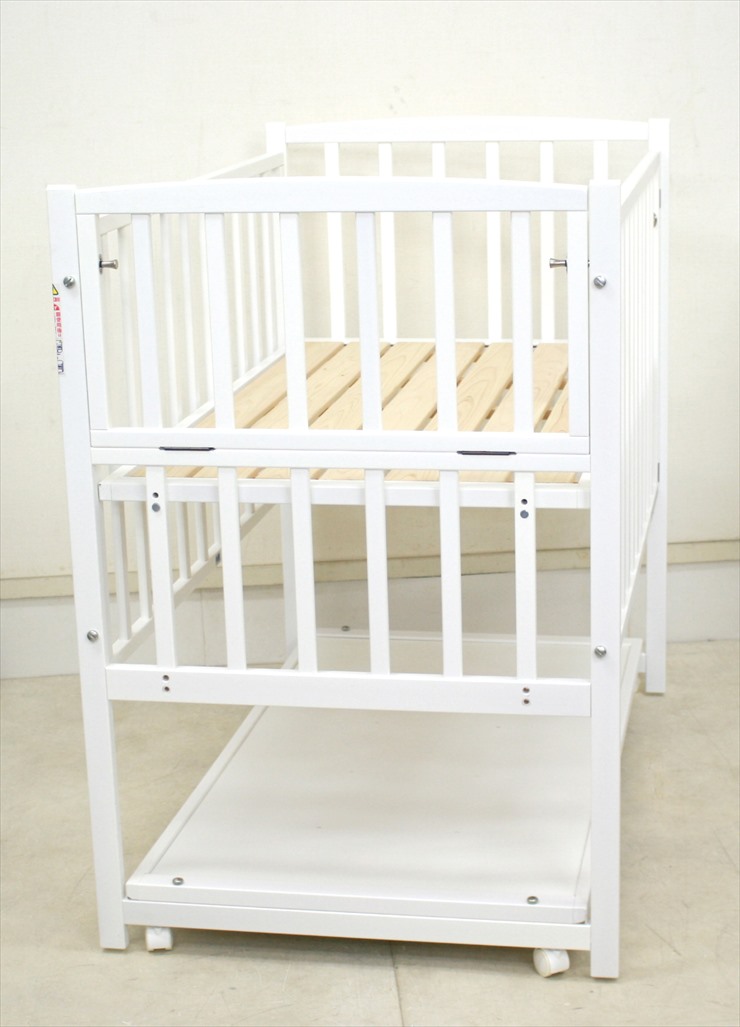 ハイタイプベッド ツーオープン ホワイト ヤマサキ