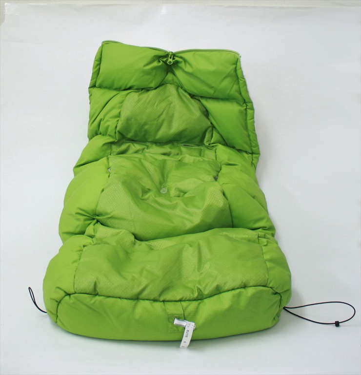 エアバギー純正ダウンフットマフ アップルグリーン