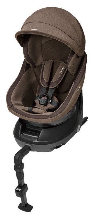 ホワイトレーベル クルムーヴ スマート ISOFIX エッグショック JJ-650 ブラウン