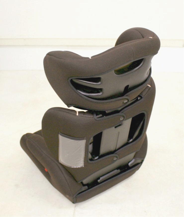 ハイバックジュニアエアロ ブラウン