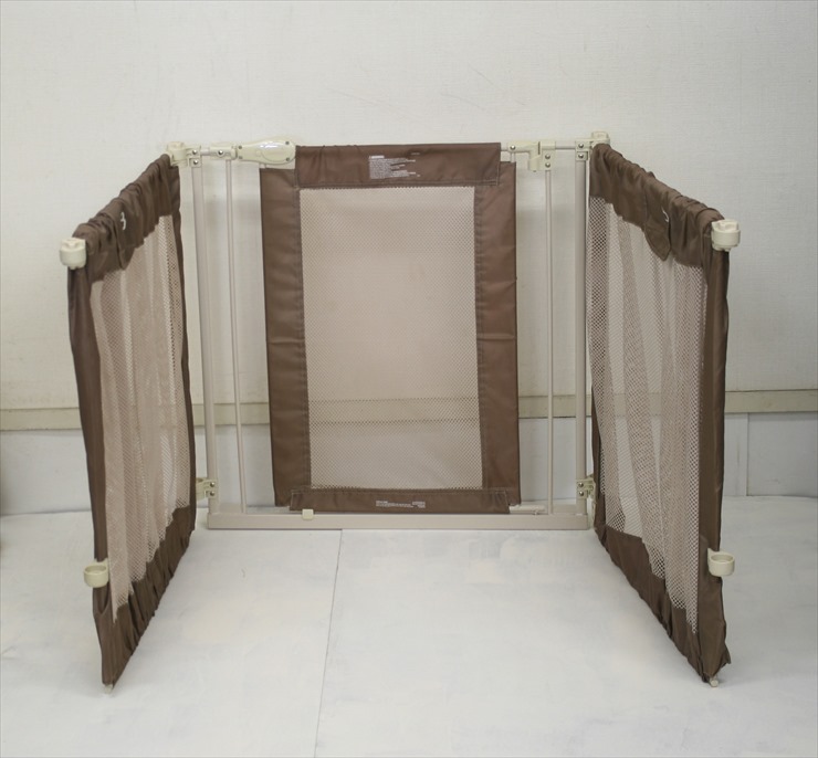 スーパーワイドゲイト ドア付き 日本育児 金具取付タイプ ベビーゲート