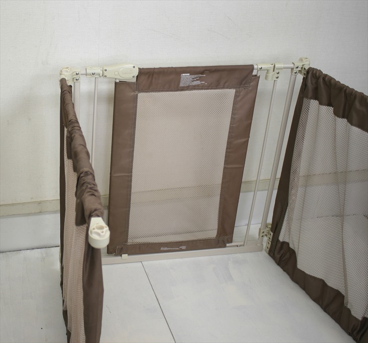 スーパーワイドゲイト ドア付き 日本育児 金具取付タイプ ベビーゲート