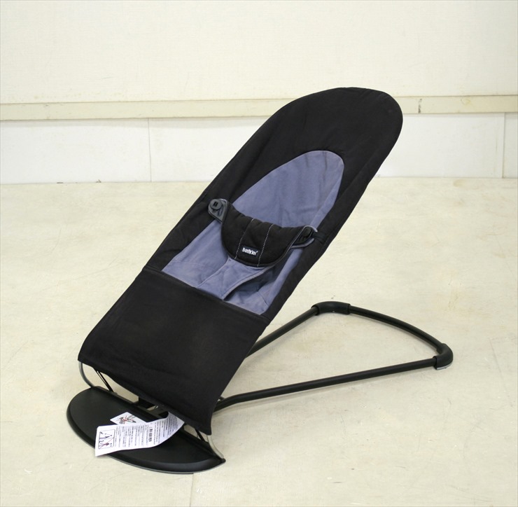 バウンサー バランス ソフト ブラック コットン ベビービョルン