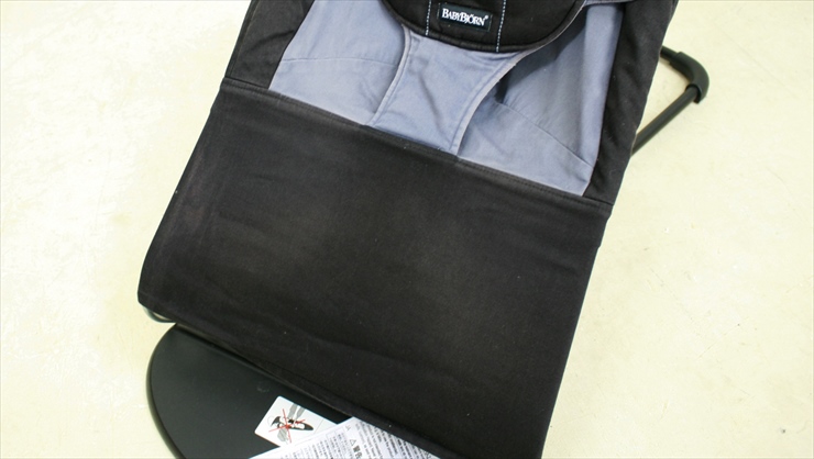 バウンサー バランス ソフト ブラック コットン ベビービョルン