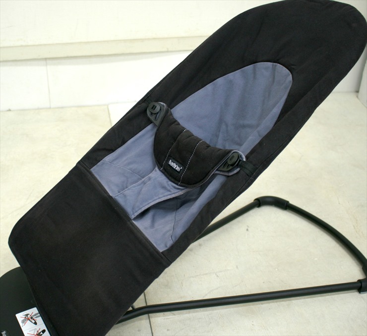 バウンサー バランス ソフト ブラック コットン ベビービョルン