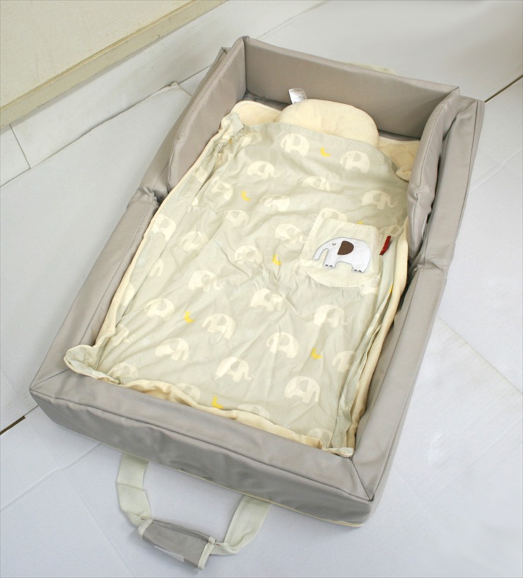 ファルスカ コンパクトベッド ライト グレー