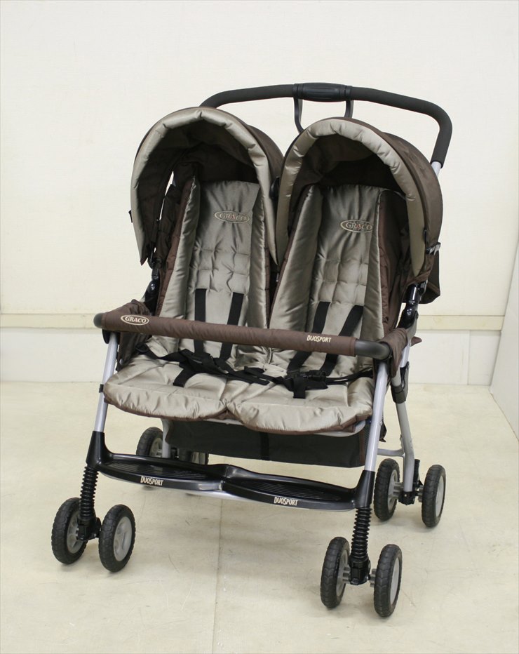 双子ベビーカー グレコ デュオスポーツ GRACO DUOSPORT 美品 二人