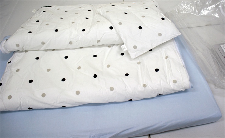 ミニ立ちベッドナチュラル カトージ製ベビーベッド 品番02810