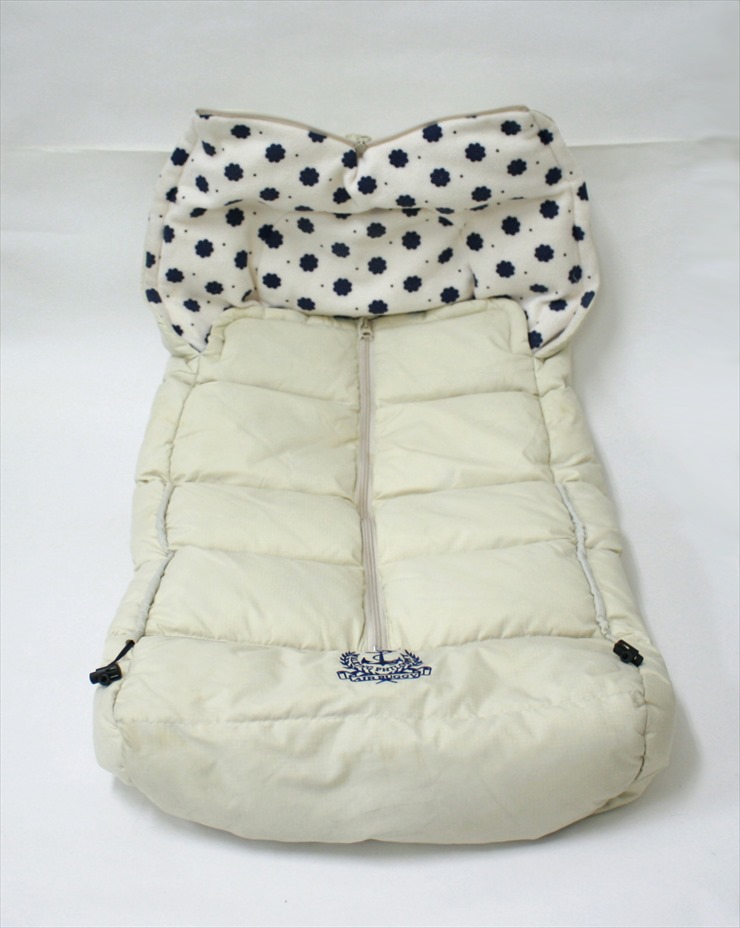 エアバギー純正ダウンフットマフ&ダウンハンドマフのセット クルーズライン プラチナアーモンド