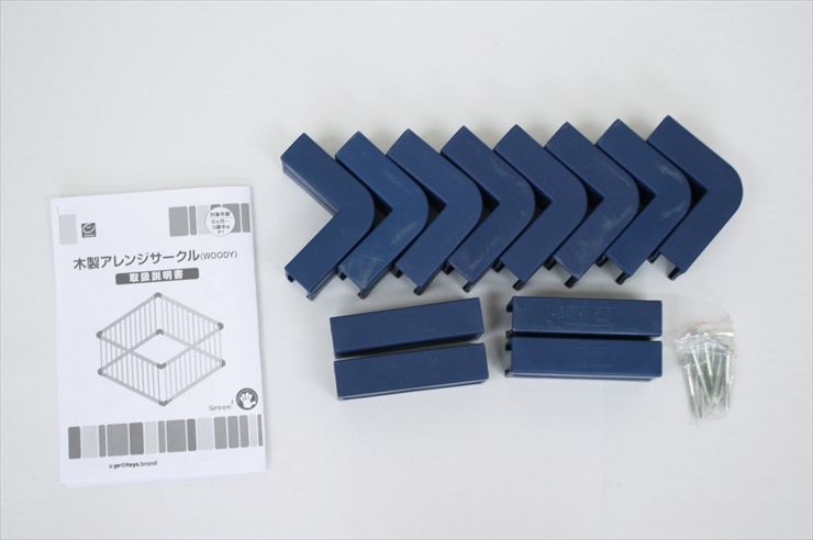 木製アレンジサークルWoody ４枚パネル 日本育児製ベビーサークル