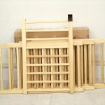 木製ベビーサークル123 8枚  ウッドプレイペン ナチュラル