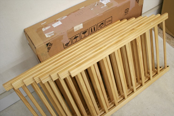 木製ベビーサークル123 8枚 ウッドプレイペン ナチュラル