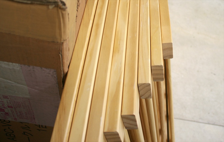 木製ベビーサークル123 8枚 ウッドプレイペン ナチュラル