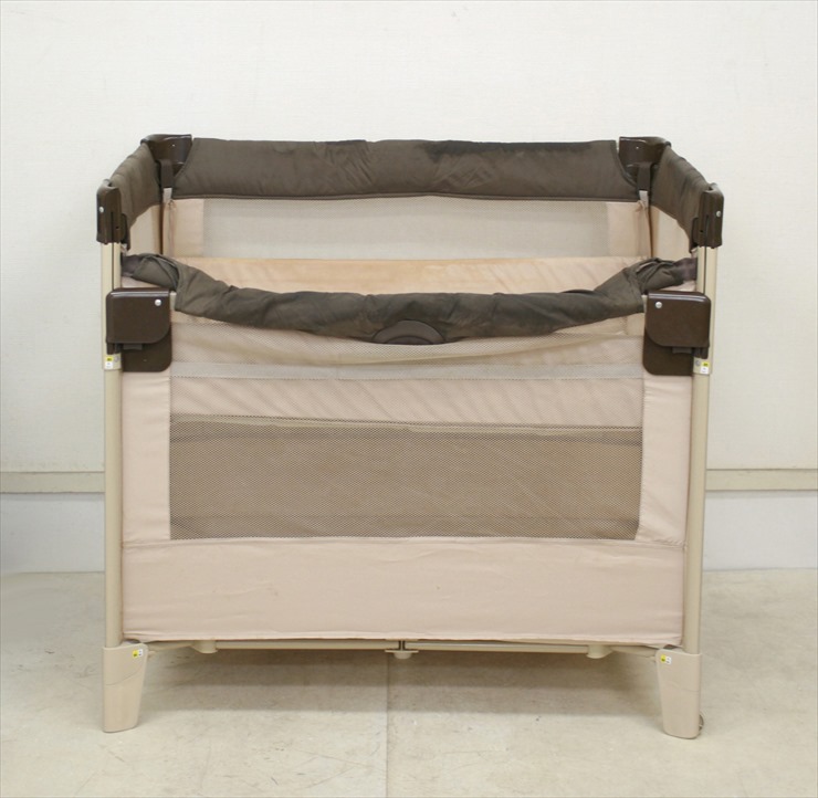ココネル ココアBR たたんで運べるベビーベッド サークル アップリカ