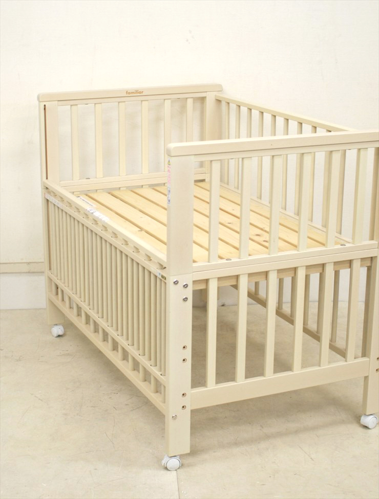 ファミリア ベビーベッド すのこ床板 商品番号160953
