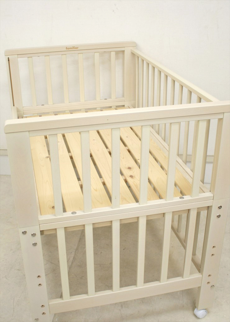 ファミリア ベビーベッド すのこ床板 商品番号160953