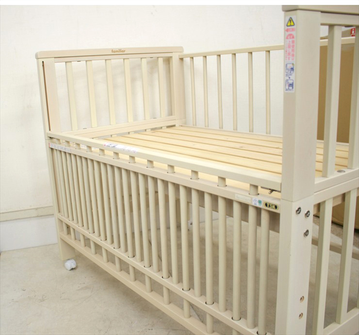 ファミリア ベビーベッド すのこ床板 商品番号160953