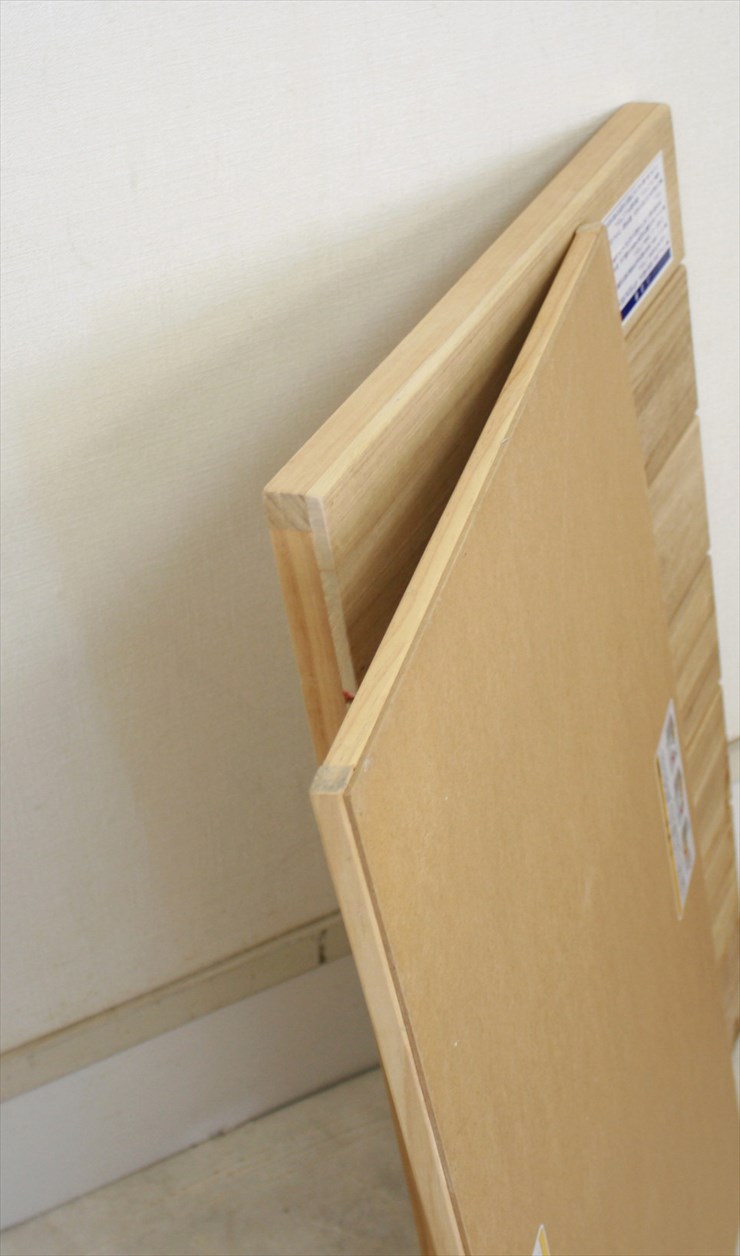 ベビーベッド用すのこ床板と収納スペース用板のセット