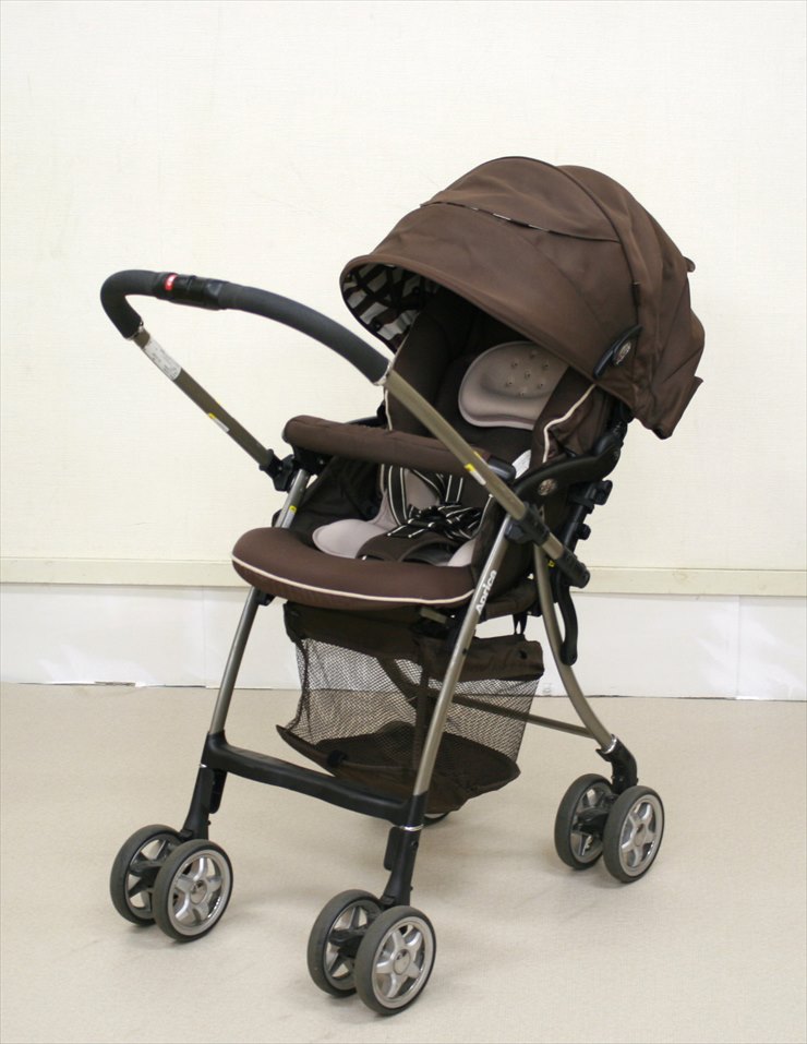 ラクーナ シンボリックブラウン 軽量オート4輪 ハイシート55