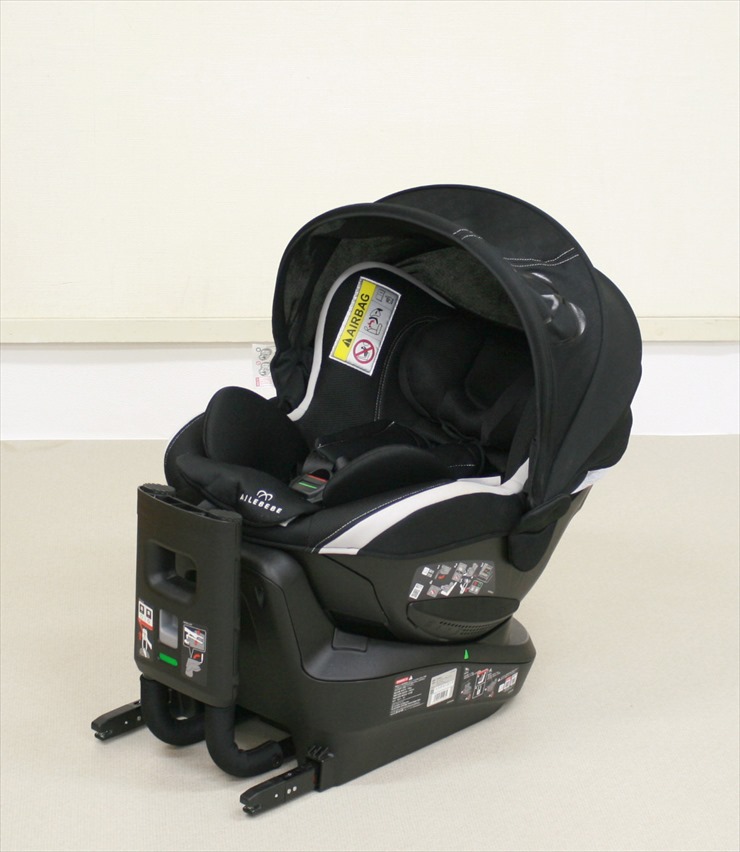 エールべべ クルット 3i プレミアム アッシュブラック ISOFIX