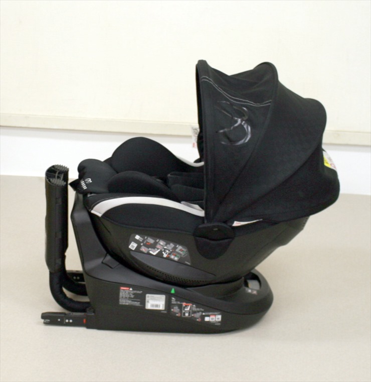 エールべべ クルット 3i プレミアム アッシュブラック ISOFIX