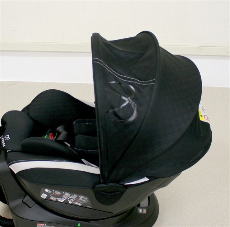 エールべべ クルット 3i プレミアム アッシュブラック ISOFIX