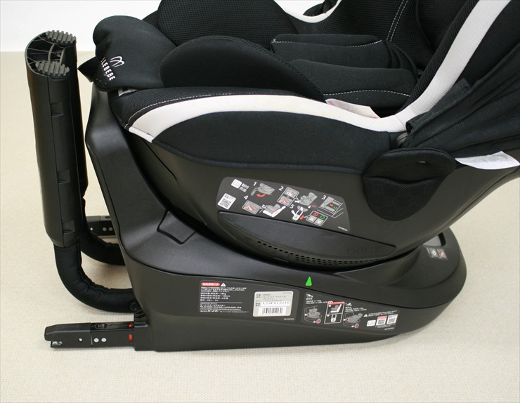 エールべべ クルット 3i プレミアム アッシュブラック ISOFIX