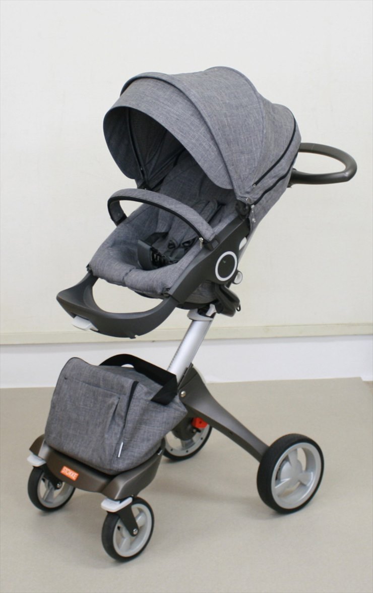 ストッケ エクスプローリー STOKKE XPLORY ブラックメラーンジ キャリーコット