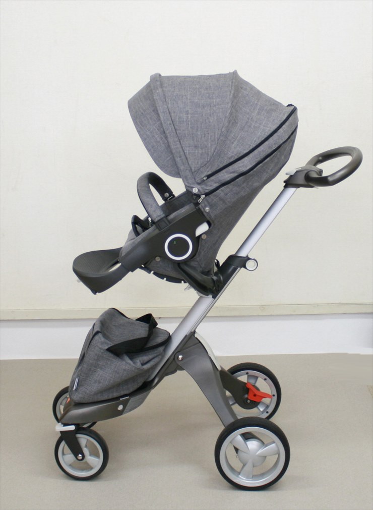 ストッケ エクスプローリー STOKKE XPLORY ブラックメラーンジ キャリーコット