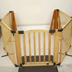 木製パーテーション FLEX400-W 日本育児製ベビーゲート