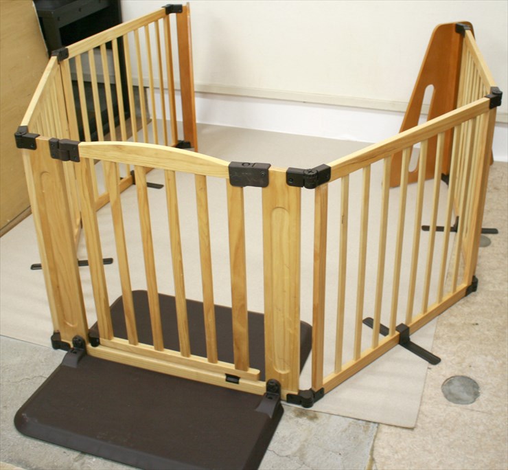木製パーテーション FLEX400-W 日本育児製ベビーゲート