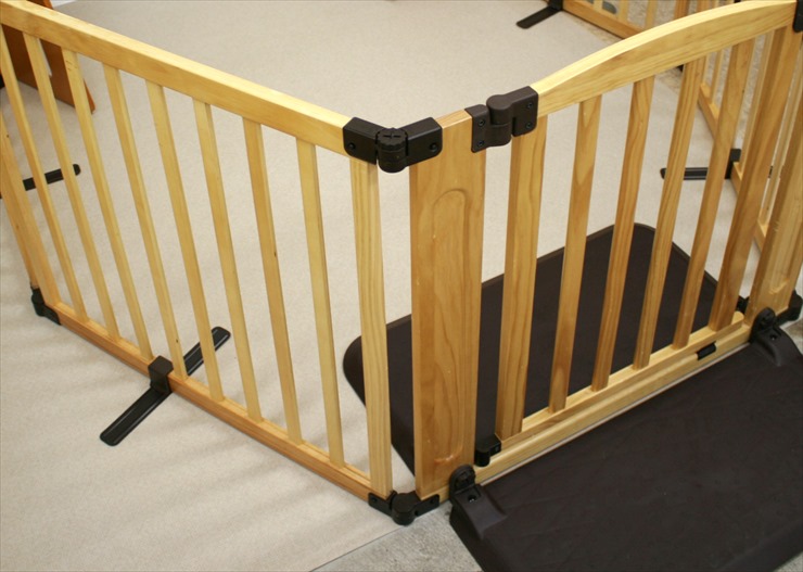 木製パーテーション FLEX400-W 日本育児製ベビーゲート