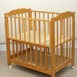 ミニ立ちベッドナチュラルF すのこ床板 カトージ