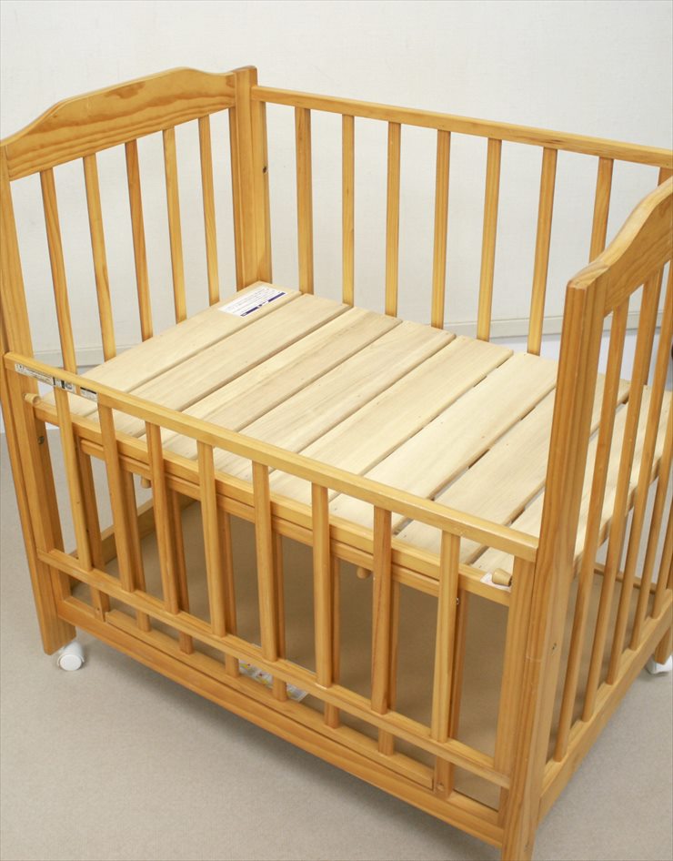 ミニ立ちベッドナチュラルF すのこ床板 カトージ