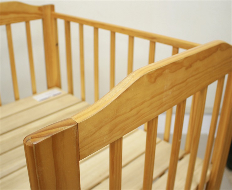 ミニ立ちベッドナチュラルF すのこ床板 カトージ