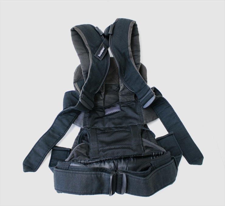 ベビーキャリアONE コットンミックス ブラック ベビービョルン