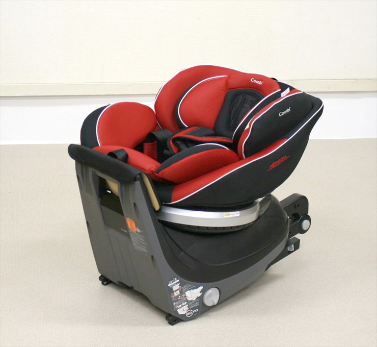 ネルーム ISOFIX エッグショック ND レーザーレッド コンビ