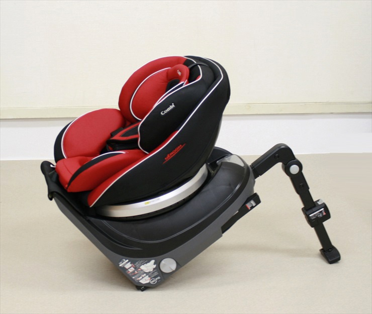 ネルーム ISOFIX エッグショック ND レーザーレッド コンビ