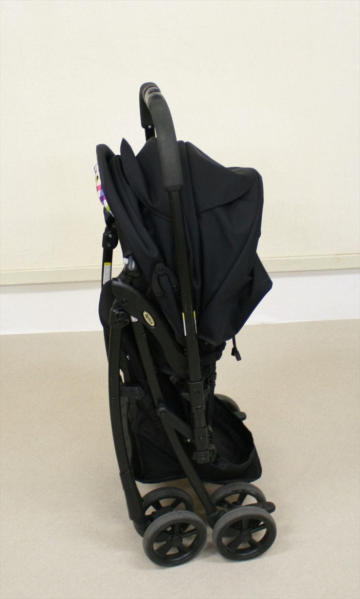 カルーンプラス ハイシート チェックブラックBK アップリカ