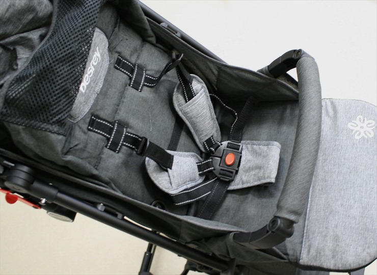 Besrey 軽量折り畳みコンパクト旅行バギー グレー