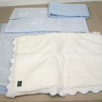 フィセル ソレイアード 掛け布団2枚セット プティット・フルール・デ・シャン ブルー